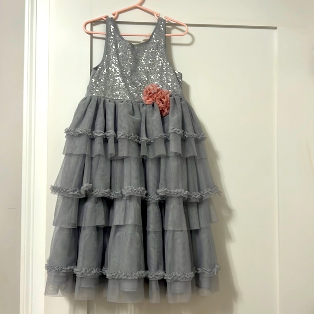H&M sequin tule dress